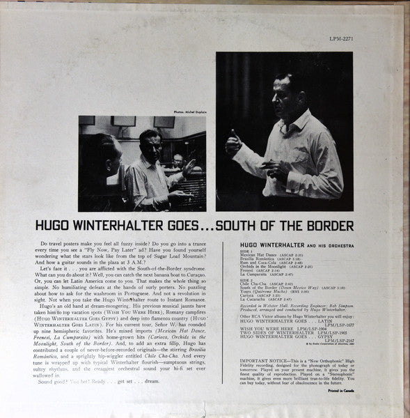 Goes...South Of The Border Hugo Winterhalter