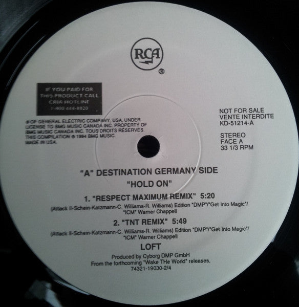 Hold On / Sweat Loft,U.S.U.R.A.
