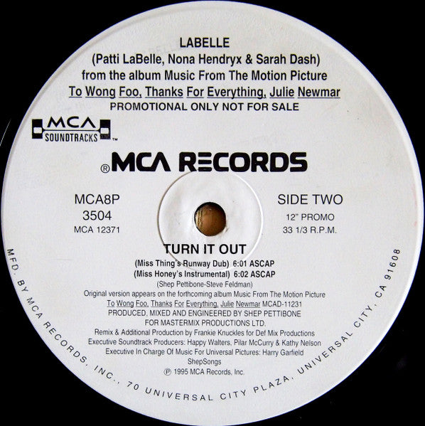 Turn It Out 3 Labelle