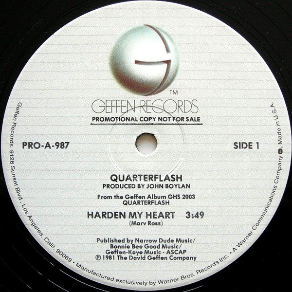 Harden My Heart Quarterflash
