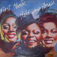 First Choice - Hold Your Horses, LP vinyl, on Gold Mind Records (1979)