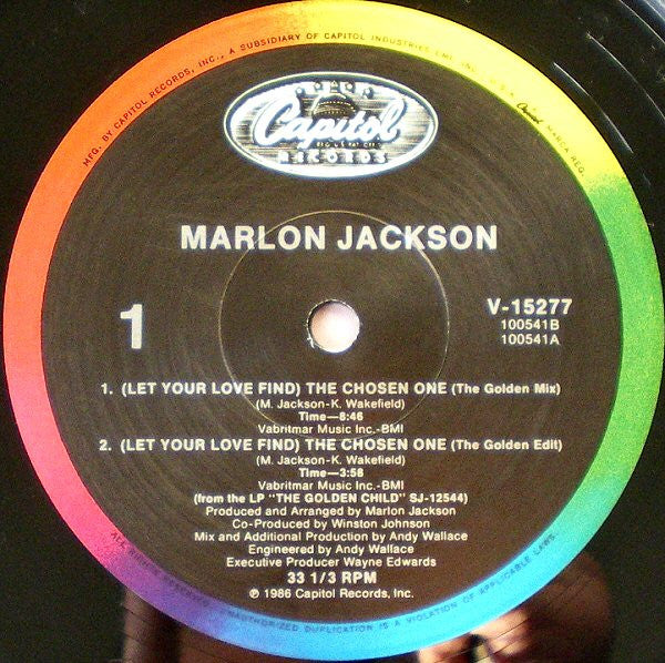 (Let Your Love Find) The Chosen One Marlon Jackson