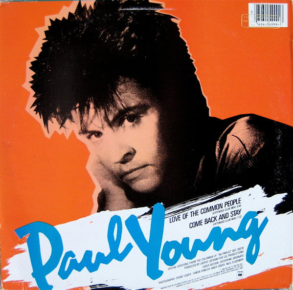 Love Of The Common People (Extended Club Mix) /  Come Back And Stay (Extended Club Mix) Paul Young