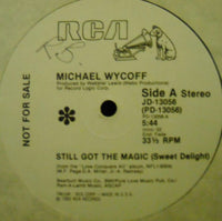 Rectangle Triangle Still Got The Magic (Sweet Delight) vinyl record album cover featuring colorful artwork and bold typography.