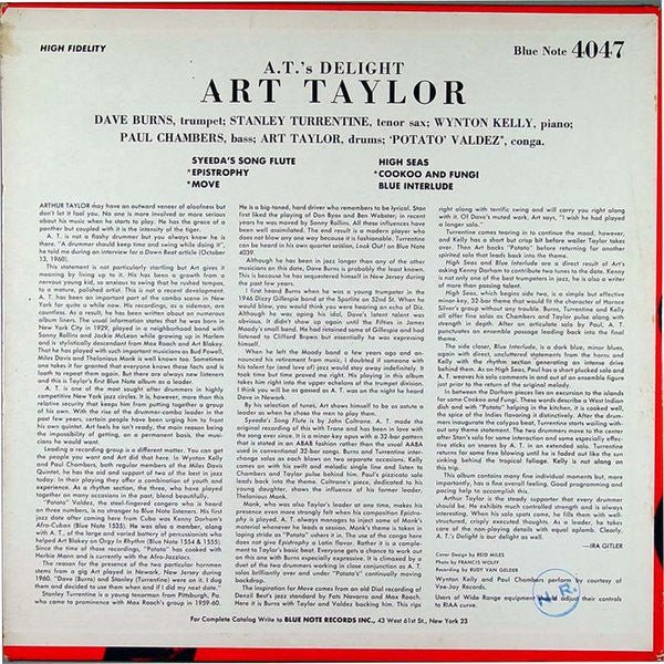 A.T.'s Delight Art Taylor