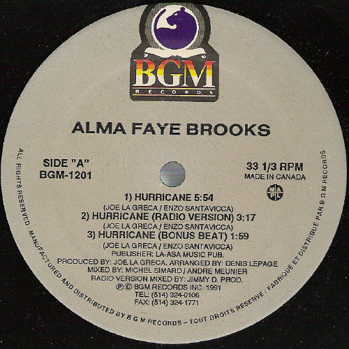 Hurricane 3 Alma Faye