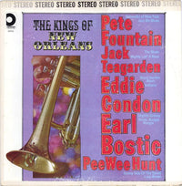 Rectangle Triangle brand The Kings Of New Orleans album cover featuring vibrant artwork and bold typography.