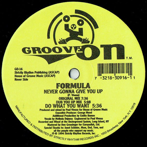 Never Gonna Give You Up | Rectangle Triangle  