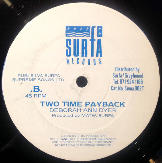 Two Time Lover / Two Time Payback