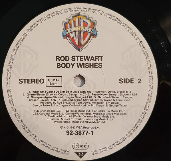 Body Wishes Rod Stewart