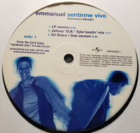 Rectangle Triangle Sentirme Vivo remixes album cover featuring vibrant abstract artwork with bold colors.