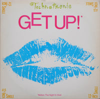 Technotronic - Get Up! (Before The Night Is Over), 12" vinyl, on SBK Records (1990)