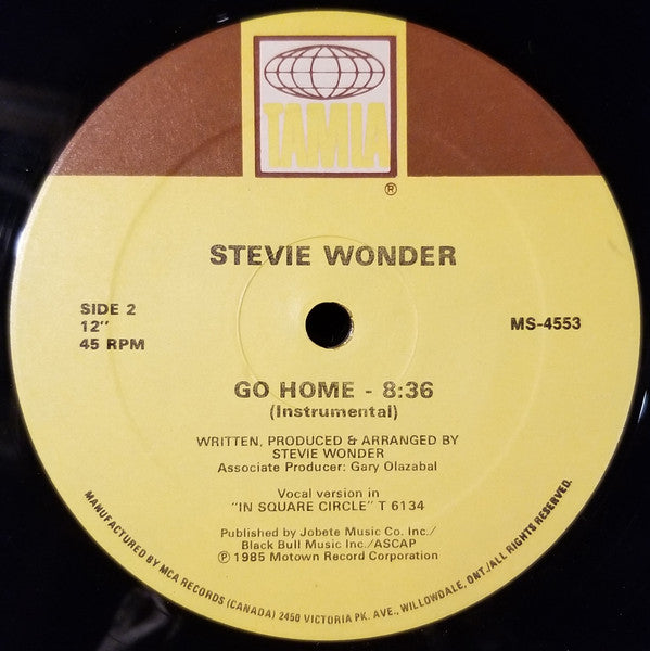 Go Home Stevie Wonder