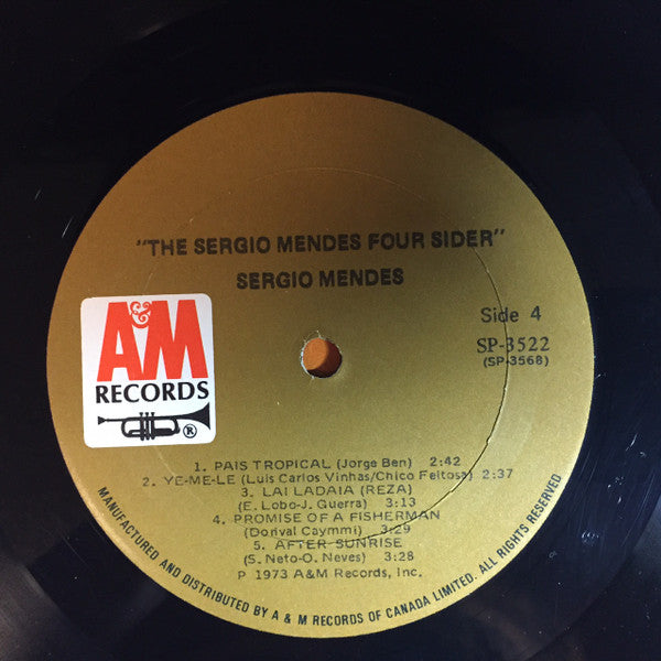 The Sergio Mendes And Brasil '66 Foursider