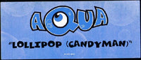 Colorful Rectangle Triangle Candyman lollipop with vibrant swirls and a glossy finish, perfect for sweet treats and candy lovers.