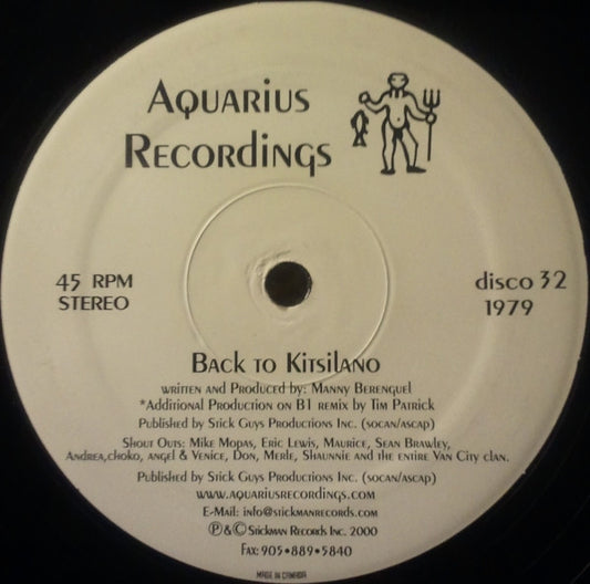 Manny Berenguel - Back To Kitsilano