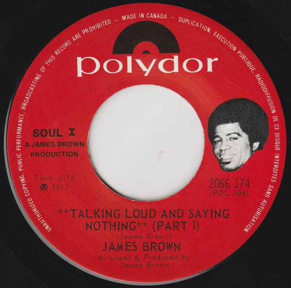 Talking Loud And Saying Nothing (Part I) James Brown