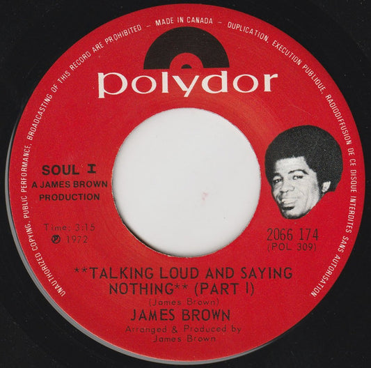 James Brown - Talking Loud And Saying Nothing (Part I)