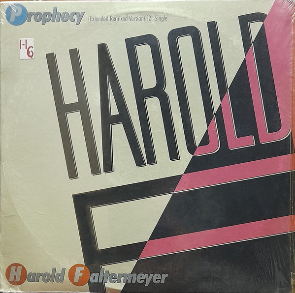 Prophecy Harold Faltermeyer