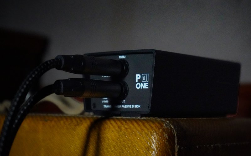 Heritage Audio P Di One Passive 1-channel Vintage-style Direct Box with Ground Lift, -15dB Pad, and Thru Output 