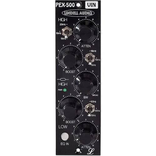 Lindell Audio PEX500VIN Single-Channel Vintage Edition Transformer-Coupled Passive Pultec Equalizer 