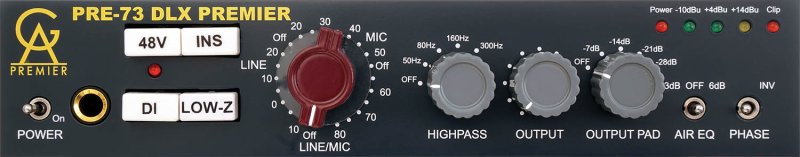 Golden Age Project PRE73-DLX-PREMIER 1073 Style Premier Microphone Preamp 