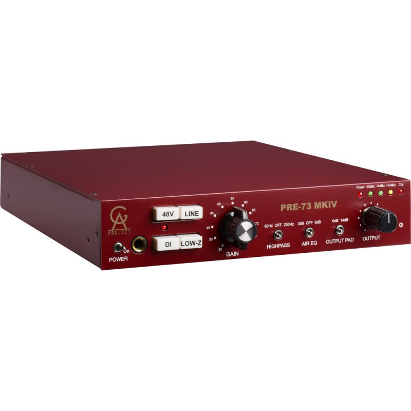 Golden Age Project PRE73MK4 Pre-73 MKIV Mic/Line/Instrument Preamplifier 