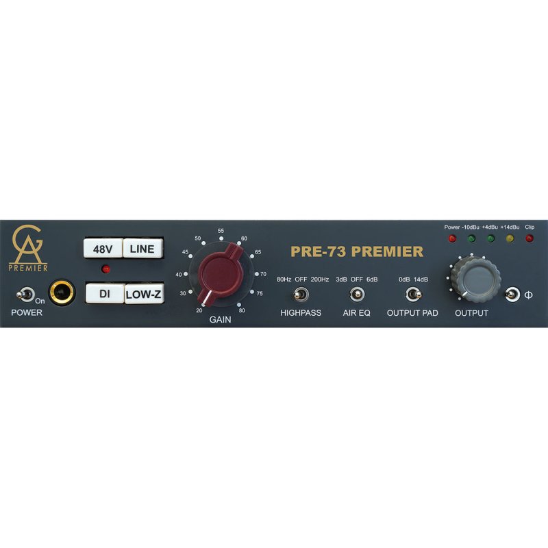 Golden Age Project PRE73PREMIER Single-Channel Microphone Preamplifier