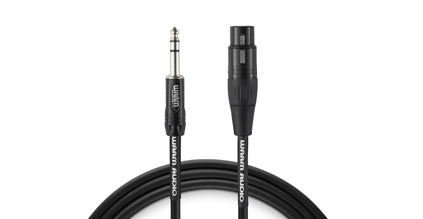Warm Audio Pro Series - Studio & Live XLR Male to TRS Male 3' (0.9 meters)