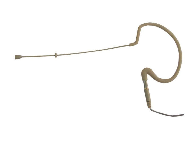 Provider PSE9-SHUR Headworn Single Earset Omnidirectional Microphone With Shure Connector, Tan