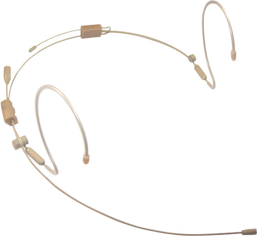 Provider PSM1-SENN Omnidirectional Headworn Microphone for Sennheiser Wireless, Tan