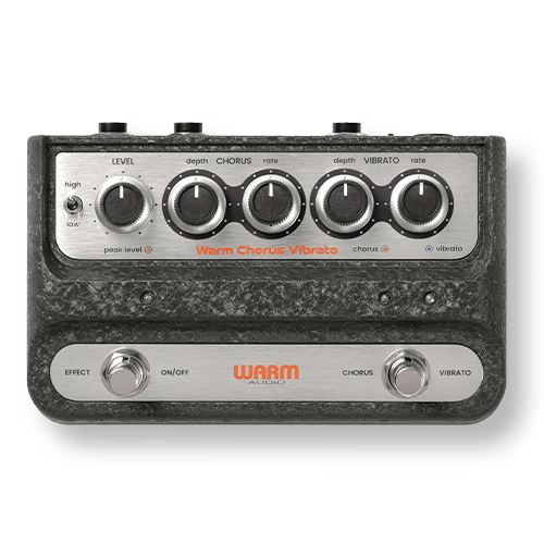 Warm Audio Stereo Chorus & Vibrato Pedal With Depth & Rate Controls