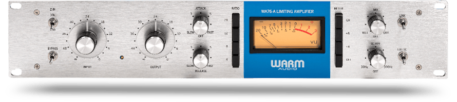 Warm Audio Single Channel FET Comp Rev A Blue Stripe Vintage FET 