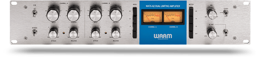 Warm Audio Dual Channel FET Comp Rev A Blue Stripe Vintage FET