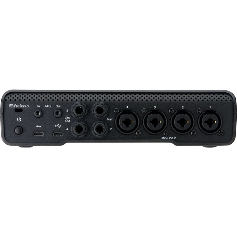 PreSonus 4 x 4, 24-bit / 192 kHz USB-C Audio Interface 