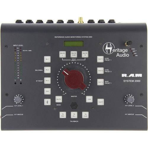 Heritage Audio RAMSYSTEM2000 Desktop Monitoring System with Bluetooth 
