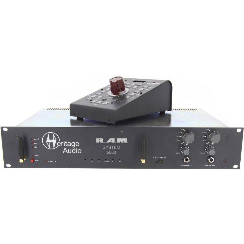 Heritage Audio RAMSYSTEM5000 5.1 Rackmount Monitoring System 