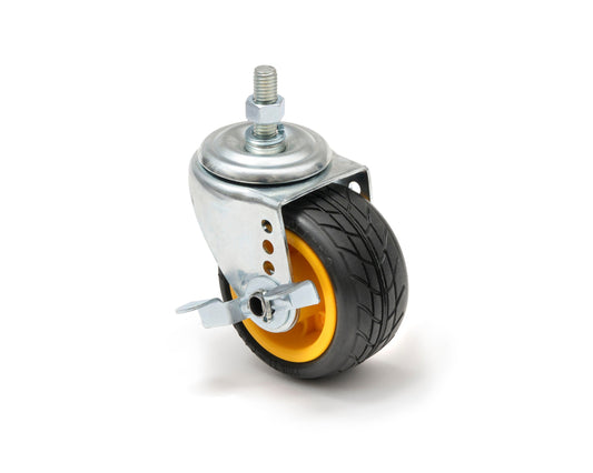 RockNRoller MultiCart 4 x 2" Ground Glider Caster with Brake (2-Pack)