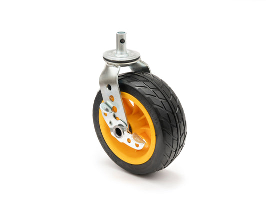 RockNRoller MultiCart 8 x 3" Ground Glider Caster with Brake (2-Pack)
