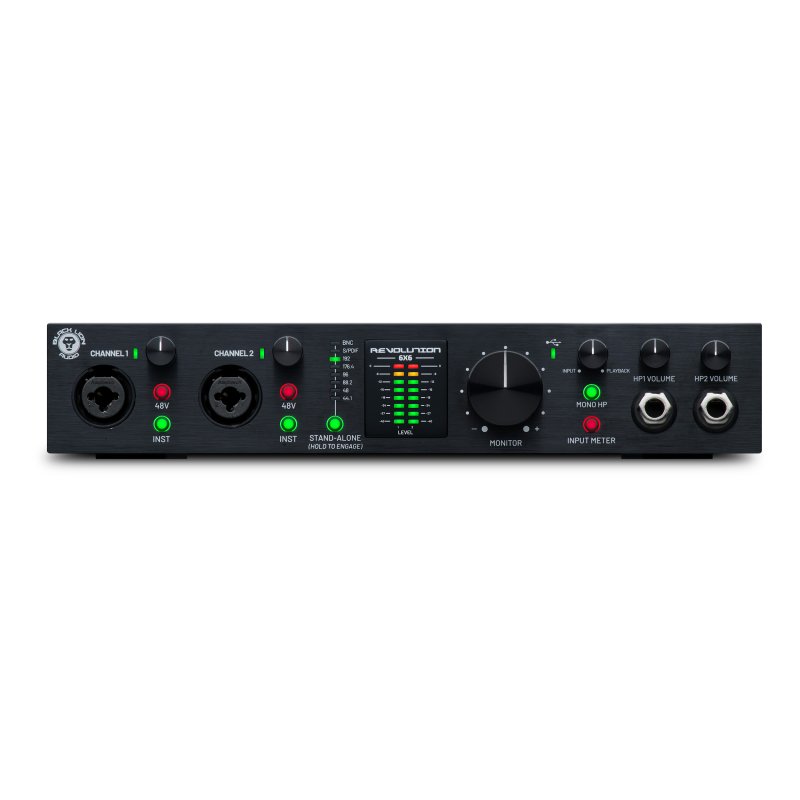 Black Lion Audio REVOLUTION-6X6 6-In/Out Class-Compliant USB Audio Interface 
