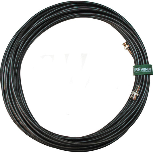 RF Venue RG8X25 Low Loss Coaxial Antenna Cable - 25'