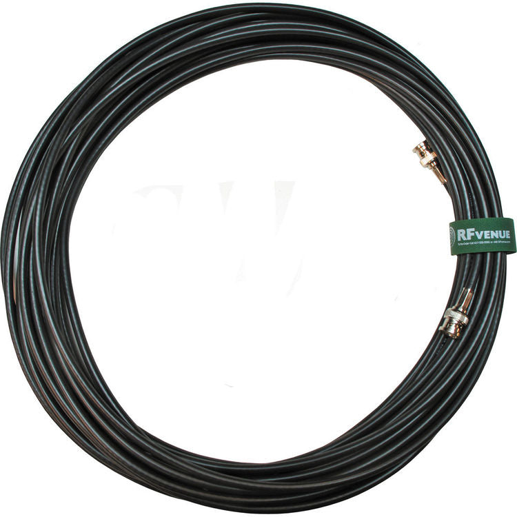 RF Venue RG8X50 Low Loss Coaxial Antenna Cable - 50' 