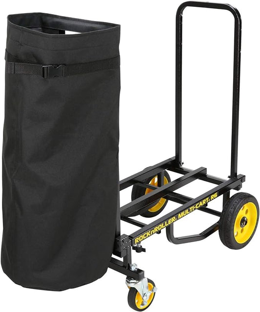RockNRoller Handle Bag with Rigid Bottom for R6 Multi-Cart, Black