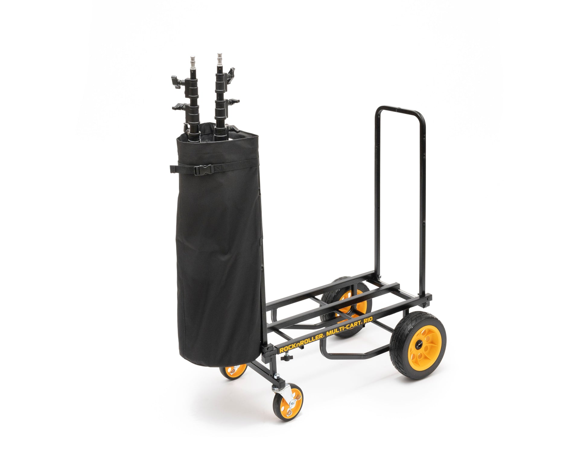 RockNRoller Handle Bag with Rigid Bottom for R8/R10/R12 Multi-Cart, Black 