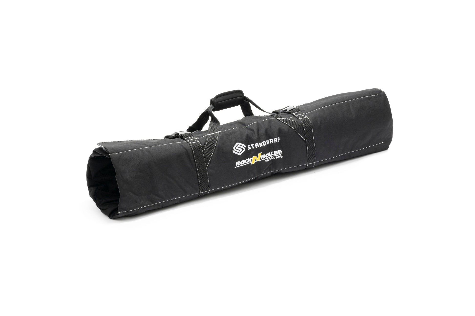 RockNRoller MultiCart StandWrap 4-Pocket Roll Up Accessory Bag (Black, Large) 