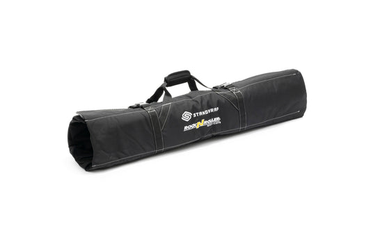 RockNRoller MultiCart StandWrap 4-Pocket Roll Up Accessory Bag (Black, Large)