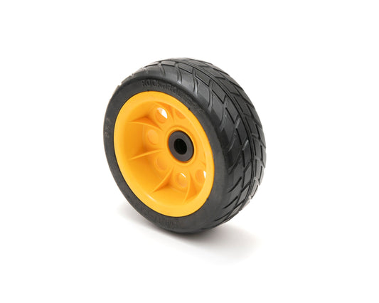 RockNRoller MultiCart R-Trac Ground Glider Rear Wheel with Offset Hub for Select Carts (8x3", Pair)
