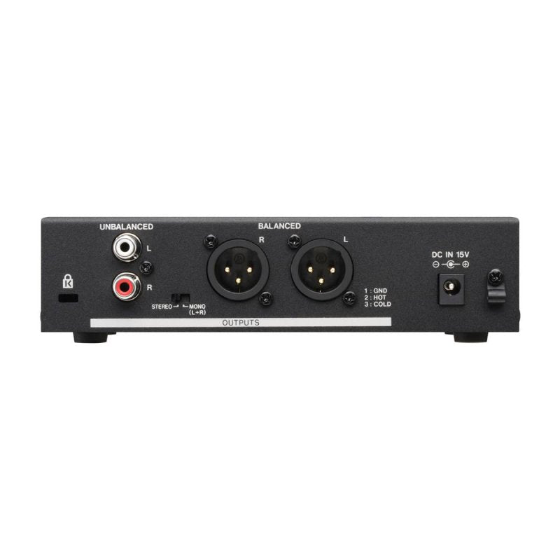 Tascam RX-BT10MKII Bluetooth 5.1 Stereo Audio Receiver with Balanced XLR Output