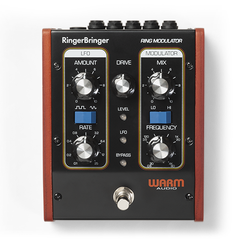 Warm Audio Analog Ring Modulation Pedal With LFO, MOD, Frequency & RATE Controls