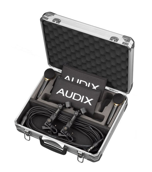 Audix SCX25APS Piano Miking System With A Pair Of SCX25A Large Diaphragm Condensers